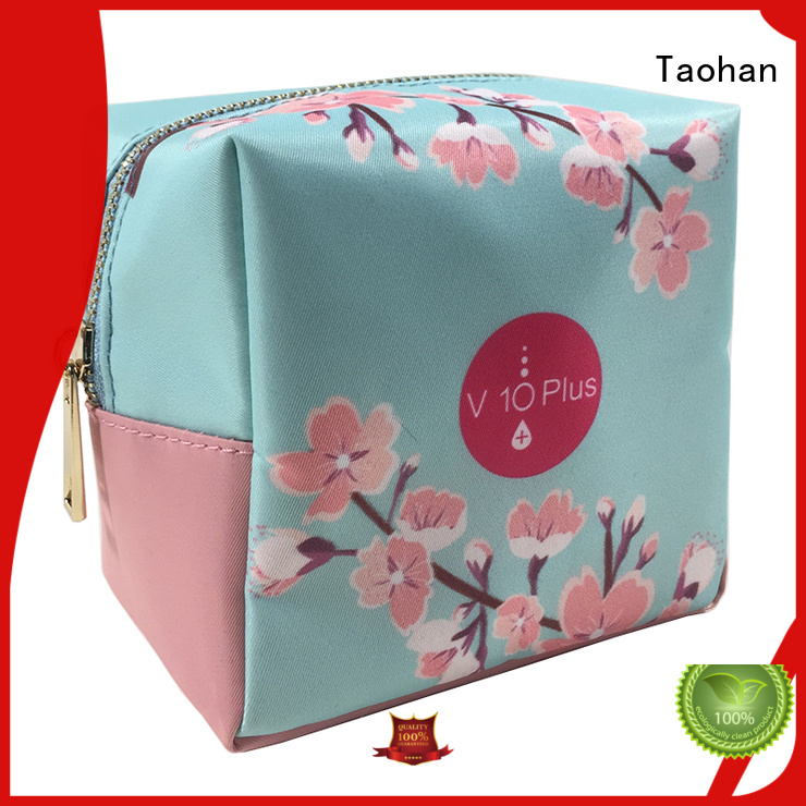 gold bowknot small makeup bag pu Taohan Brand