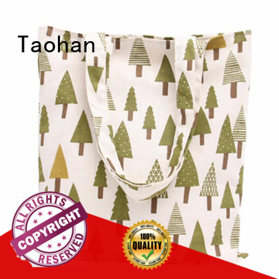 nylon Custom canvas grocery bag full Taohan