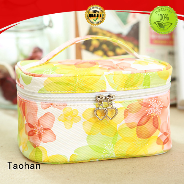 Taohan luxury cosmetic bag with good price for household