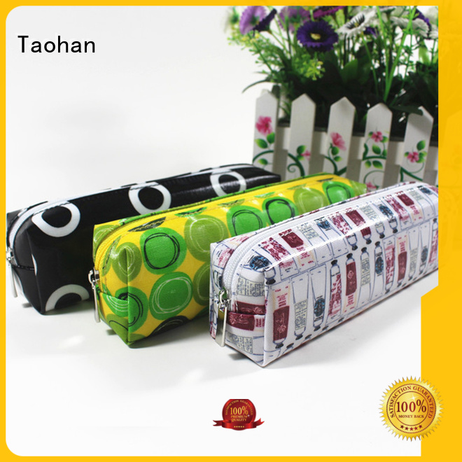 stationary gold pencil Taohan Brand personalised pencil case factory