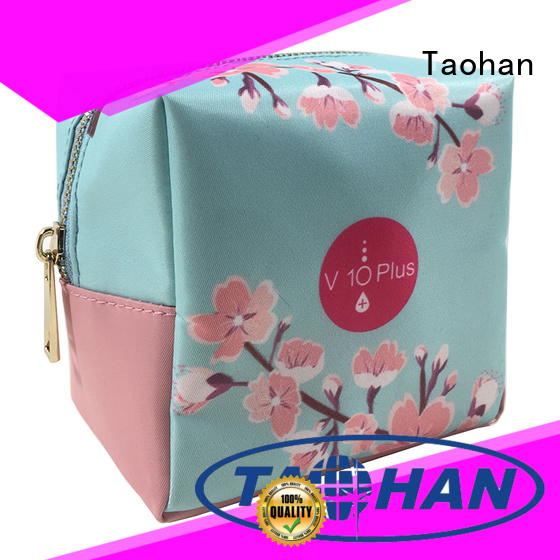 pouch silkscreen Taohan Brand small makeup bag