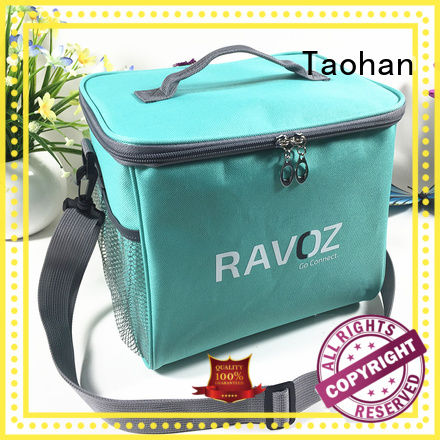 foil Custom large travelling insulated cooler bags Taohan red