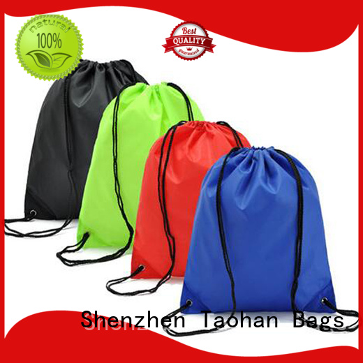 Taohan Brand bags print sport custom custom drawstring bags