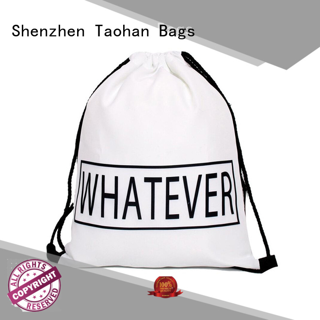 jewellery collection gym Taohan Brand string backpack supplier