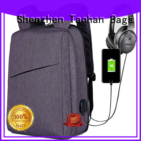 foldable waterproof usb Taohan Brand usb backpack