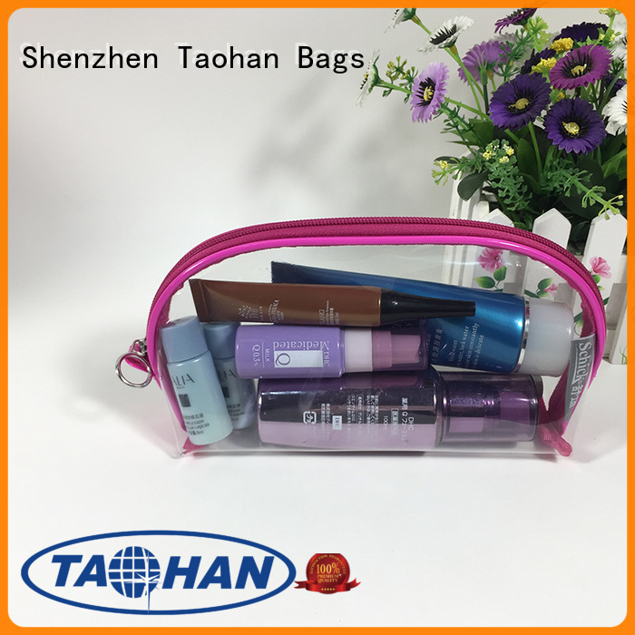 soft travel cosmetic bags with good price for lady
