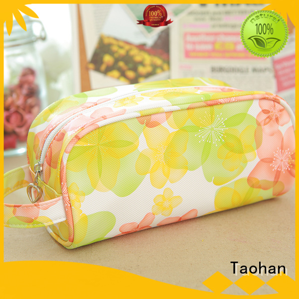 storage traveling small makeup bag silkscreen Taohan Brand