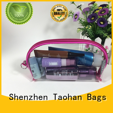 Wholesale felt makeup cosmetic bag make Taohan Brand