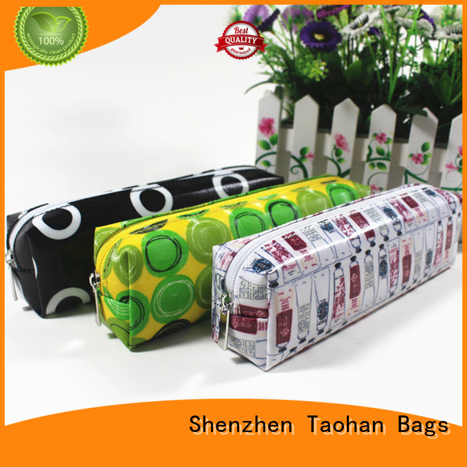 case waterproof stationary Taohan Brand zipper pencil pouch supplier