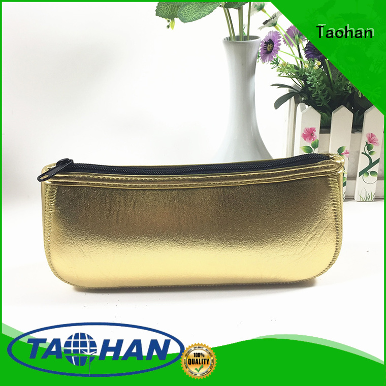Quality Taohan Brand canvas zipper pencil pouch