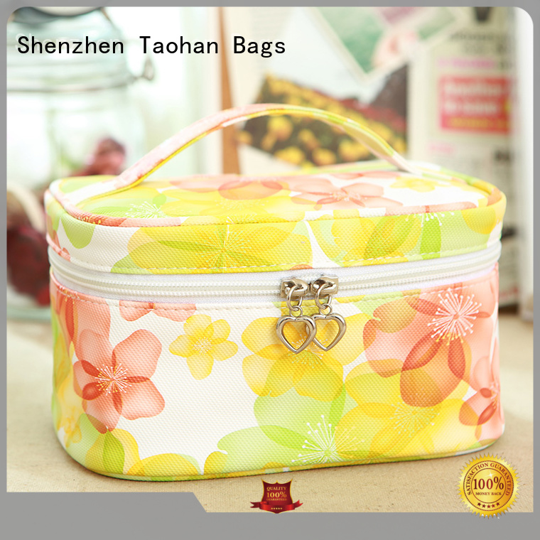 Taohan Brand waterproof men custom makeup cosmetic bag
