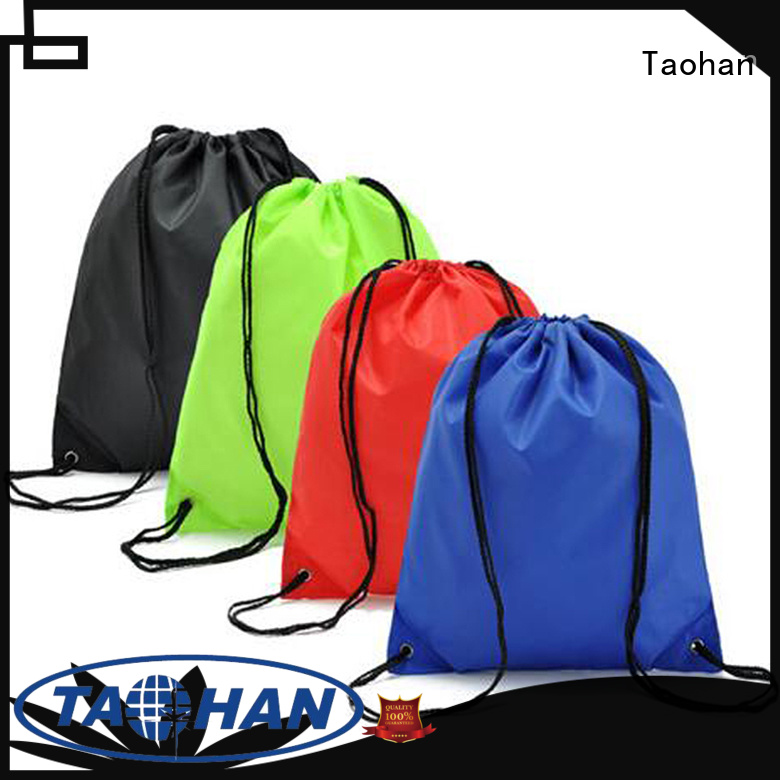 Taohan print gym sack bag for outdoor