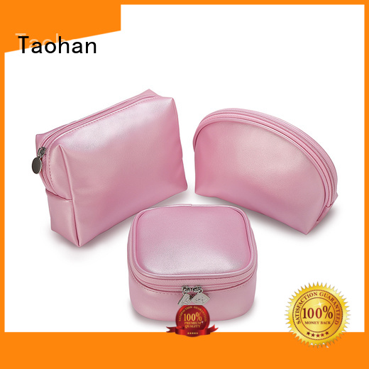 Taohan plastic makeup bags and cases with good price for woman