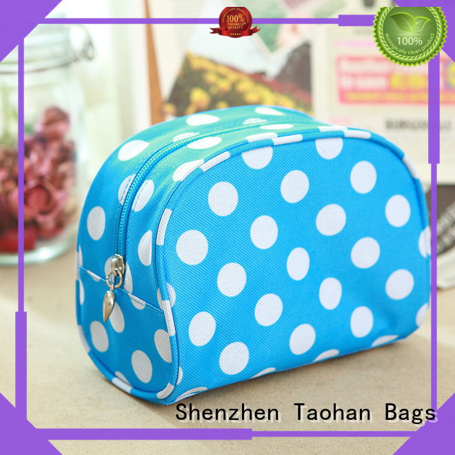 luxury Custom print small makeup bag square Taohan