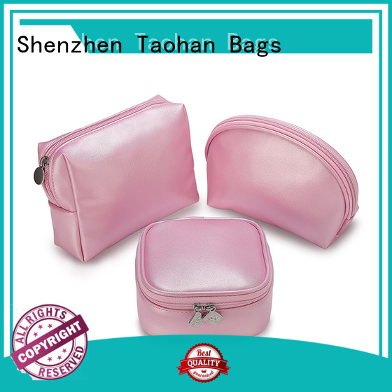 Custom luxury small makeup bag leather Taohan