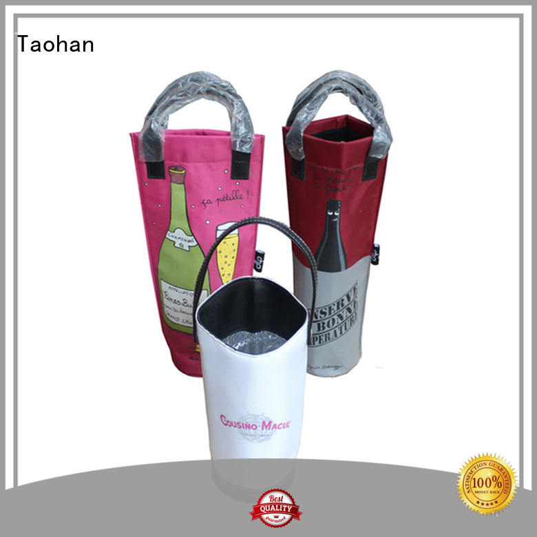Taohan Brand tote wine cooler lining insulated cooler bags