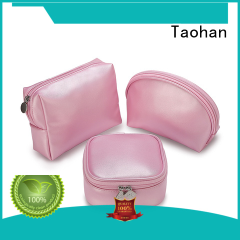 makeup cosmetic bag make handle felt Taohan Brand company
