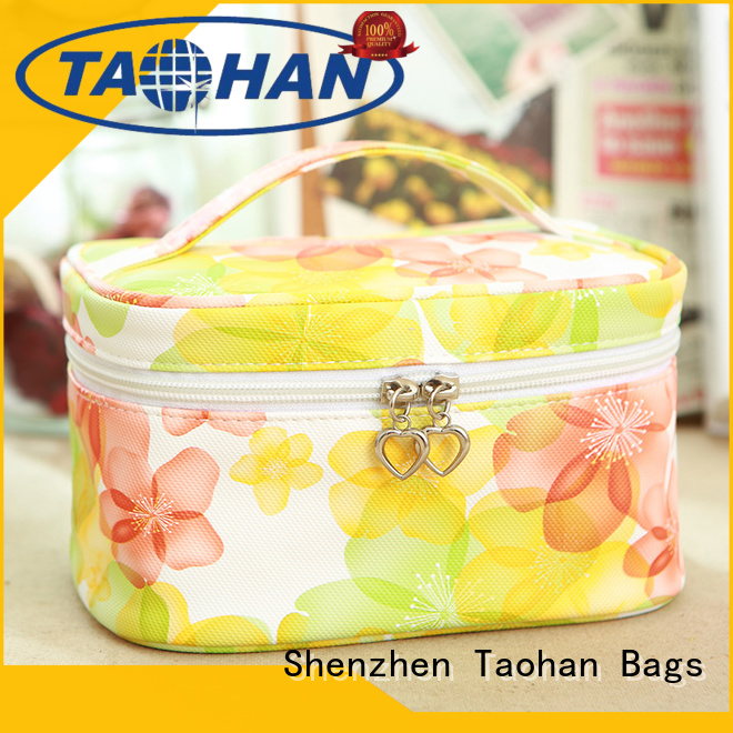 pvc silkscreen metal small makeup bag design Taohan