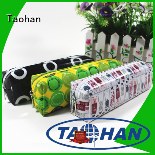 Hot zipper zipper pencil pouch pouch canvas Taohan Brand