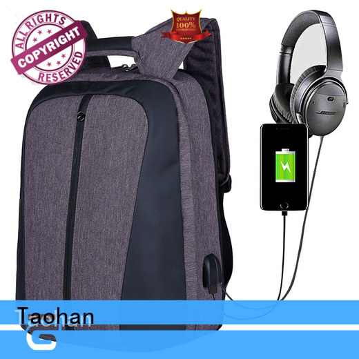 Taohan charging backpack factory price for hiking