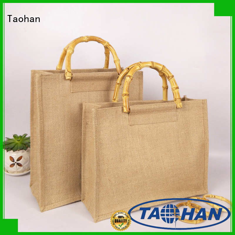 Taohan fashion eco friendly shopping bags design for store