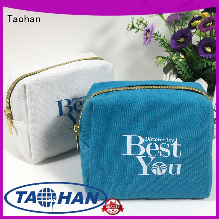 makeup cosmetic bag bowknot print Taohan Brand small makeup bag