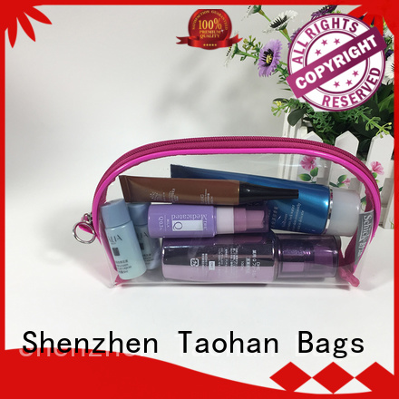 top bag travel small makeup bag clear Taohan