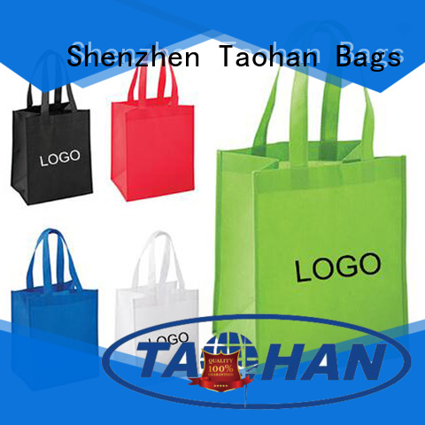 shopping handle jute Taohan Brand grocery bag supplier