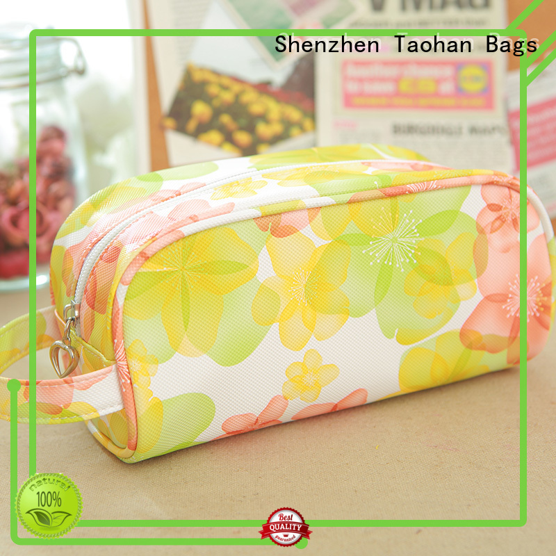 Custom makeup small makeup bag gold Taohan