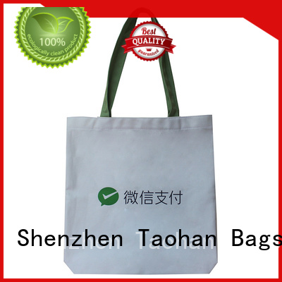canvas shopping bags nylon durable sleeves Taohan Brand company