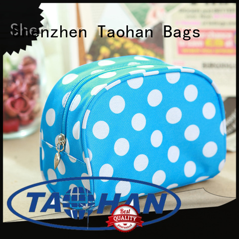 handle makeup bags portable makeup cosmetic bag Taohan Brand
