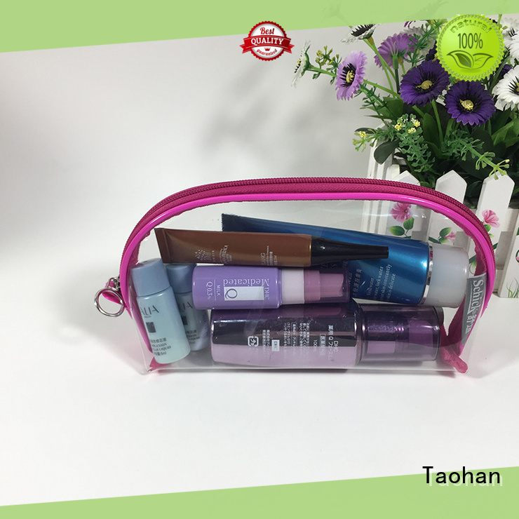 clear pvc cosmetic bags wholesale for men and women traveling