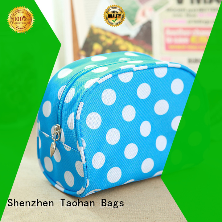 Wholesale waterproof makeup cosmetic bag top Taohan Brand