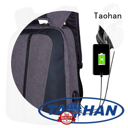 thief Custom waterproof skin usb backpack Taohan hiking
