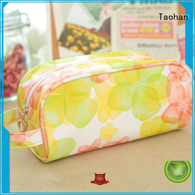 Taohan Brand leather men small makeup bag manufacture