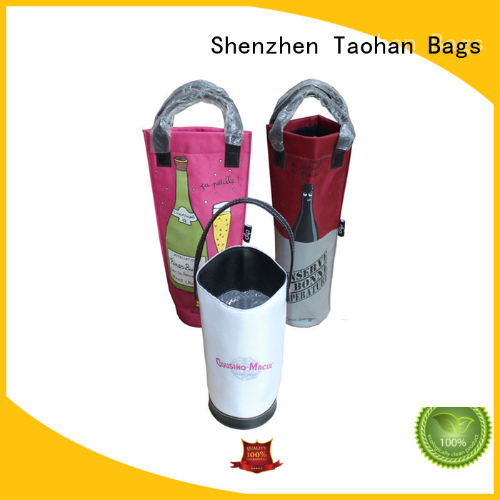 insulated wine cooler tote bag Bulk Buy nylon Taohan