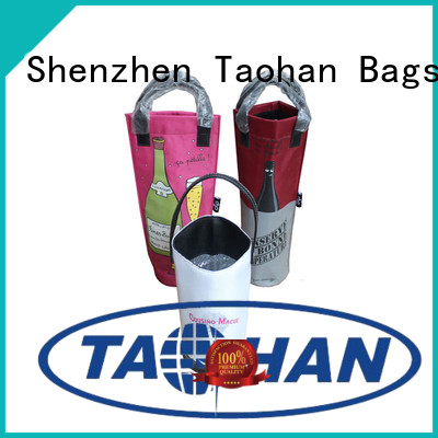 Taohan Brand packaging insulated wine cooler tote handle supplier