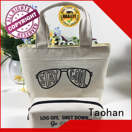 Taohan fashion grocery bag design for retail