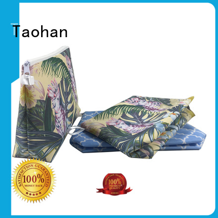 Taohan colorful waterproof makeup bag for household