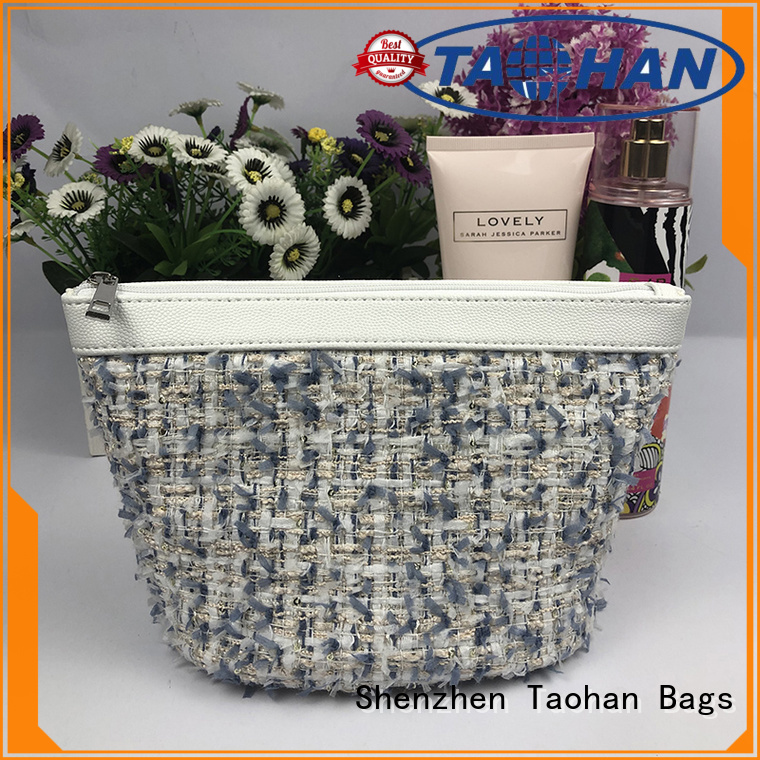 Taohan colorful cosmetic pouch design for household