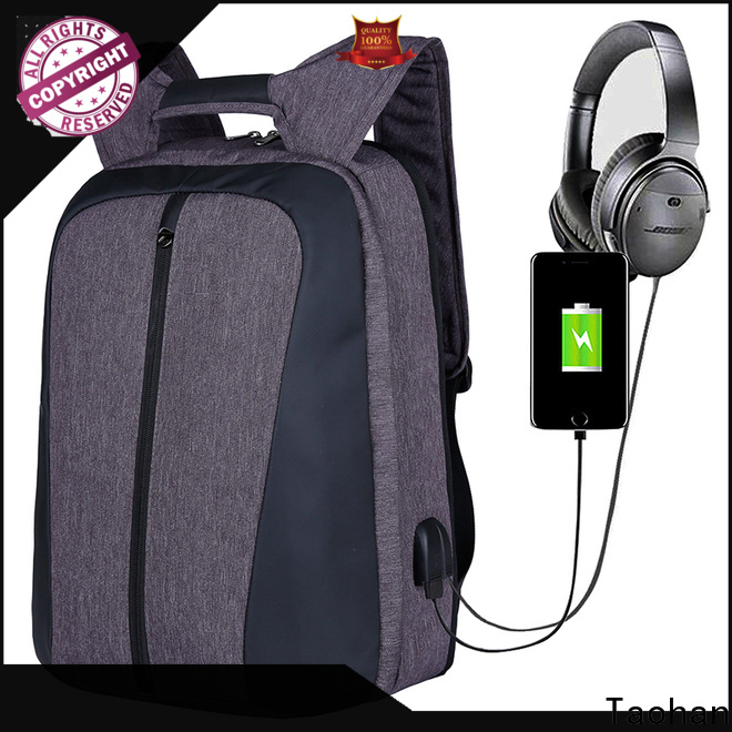 Taohan charging backpack supplier for laptop