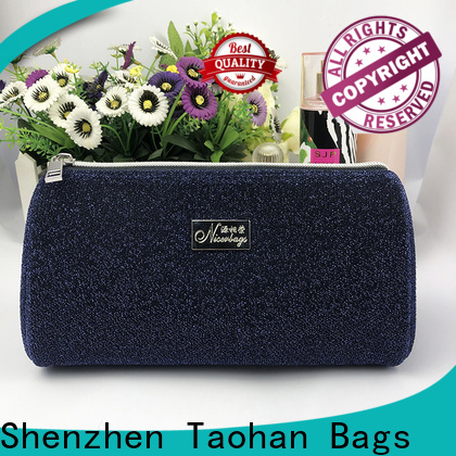 glitter small makeup bag fashion factory price for woman