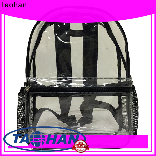 clear usb backpack supplier for laptop