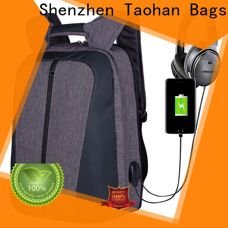 Taohan charging backpack personalized for laptop