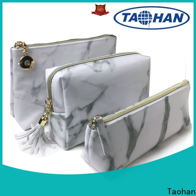Taohan woolen cosmetic bag design for make up