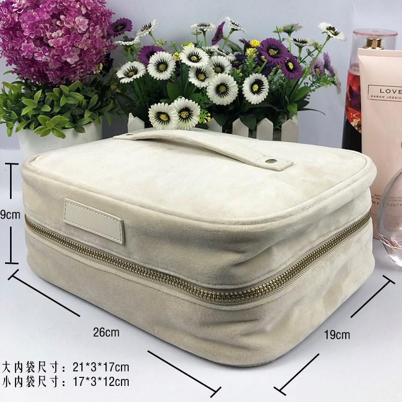 shiny small makeup bag handle factory price for household-1