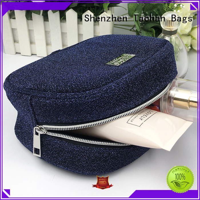glitter small makeup bag foldable personalized for household