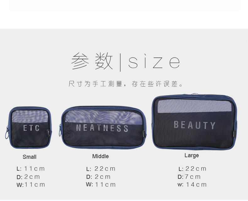 Taohan soft makeup bags and cases design for lady-2