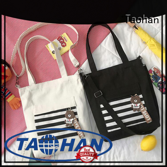 Taohan organic grocery tote bags factory for retail