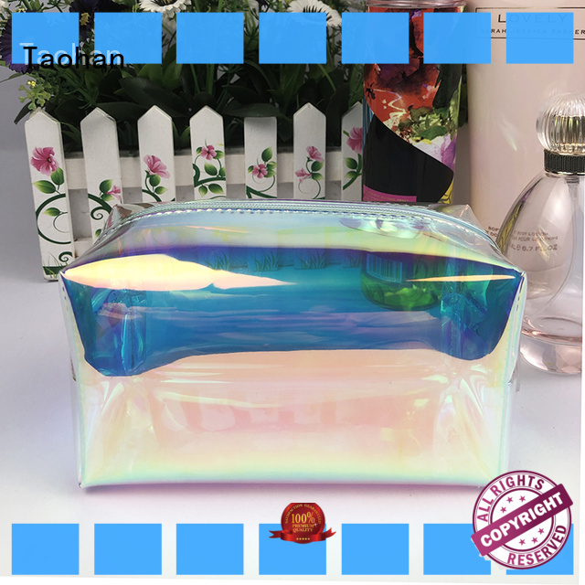 Taohan foldable small makeup bag folding for woman